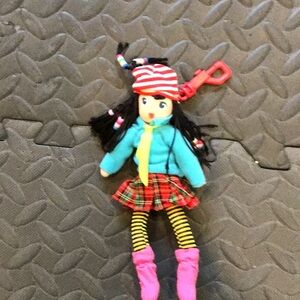 Back to school adorable keychain for backpack